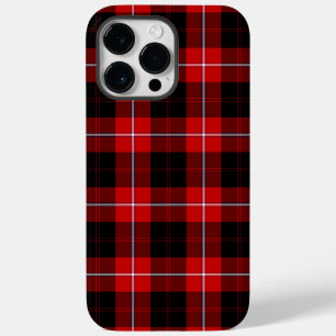 Cunningham Tartan Red Black Plaid Case-Mate iPhone 14 Pro Max Case