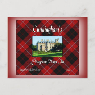Cunningham's Finlaystone House Ale Postcard
