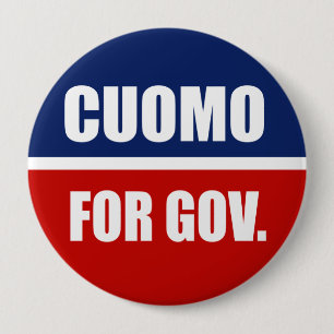 CUOMO 2010 10 CM ROUND BADGE