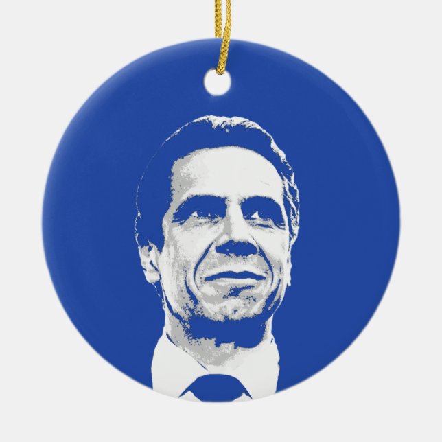 CUOMO CERAMIC TREE DECORATION (Front)