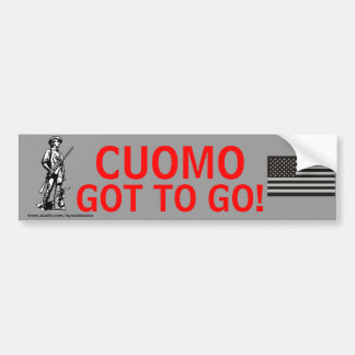 Cuomo Got To GO! Bumper Sticker