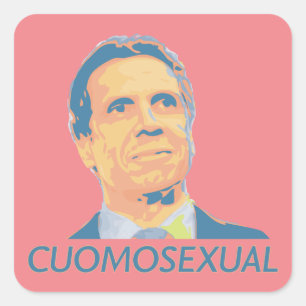 Cuomosexual Square Sticker