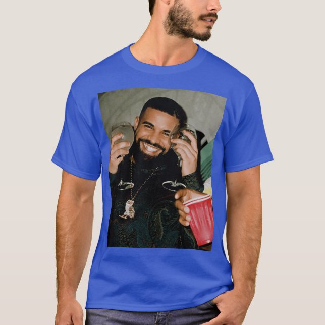 Cup and Ring Drake Rapper T-Shirt (Front)