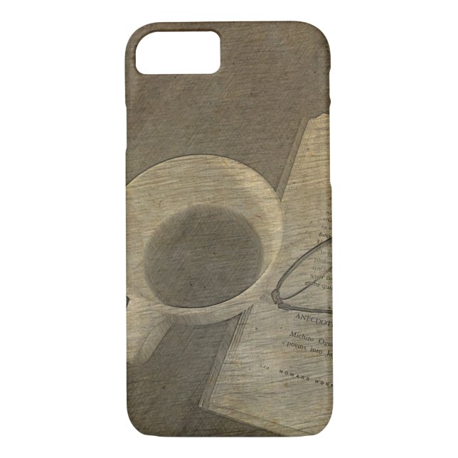 Cup & Book Sketch Case (Back)