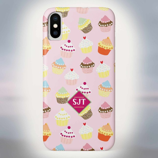 Cup Cakes Bakery Theme Design. Case-Mate iPhone Case (Creator Uploaded)