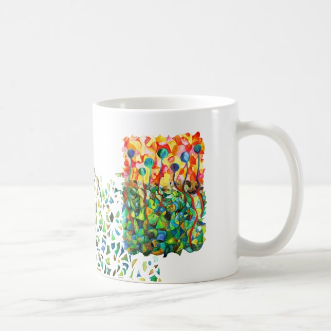 cup colorful mosaic puzzle (Right)