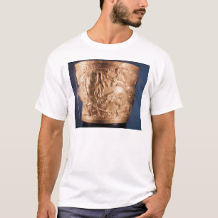 Cup, depicting the capture of a wild bull T-Shirt