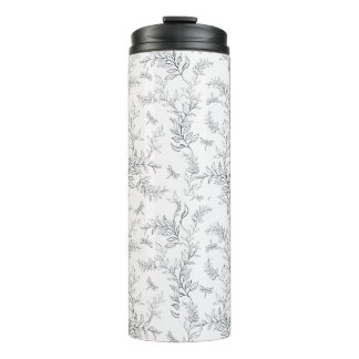 Cup design using a pattern in the style of line ar