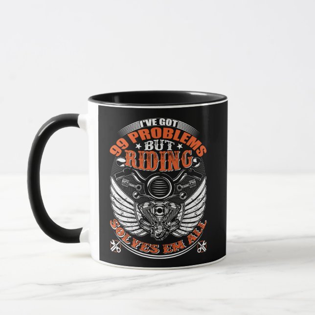 Cup for motorcycle enthusiasts (Left)