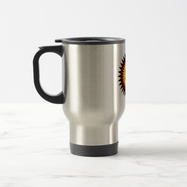 Cup for travel steel DESIGN GERMANY SPORT (Left)