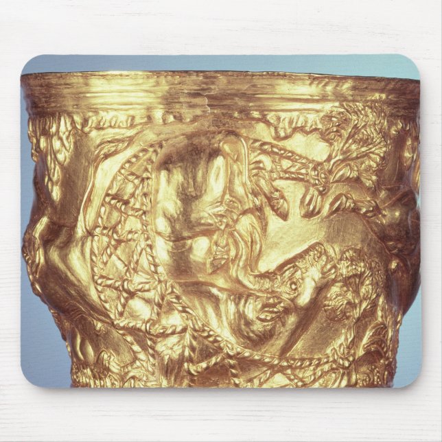 Cup, found in the royal tomb of Vaphio Mouse Mat (Front)
