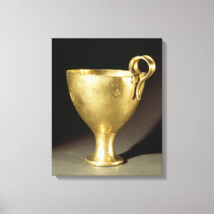 Cup from Shaft Grave IV, Mycenae Canvas Print