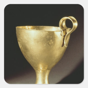 Cup from Shaft Grave IV, Mycenae Square Sticker