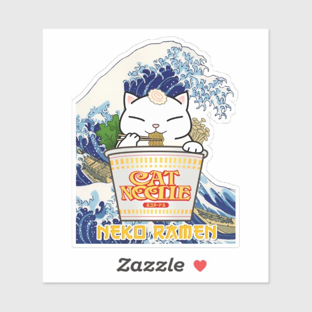 Cup Noodle Ramen Cat (Sheet)