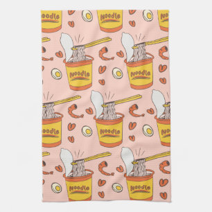 Cup Noodle Tea Towel