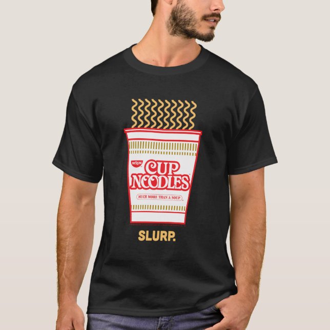 Cup Noodles Noodle Slurp T-Shirt (Front)