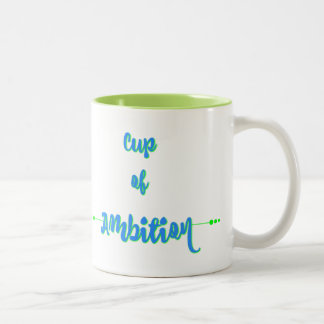 Cup of Ambition - Blue Green