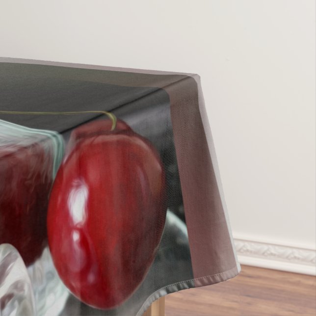 Cup of cherries tablecloth (In Situ)