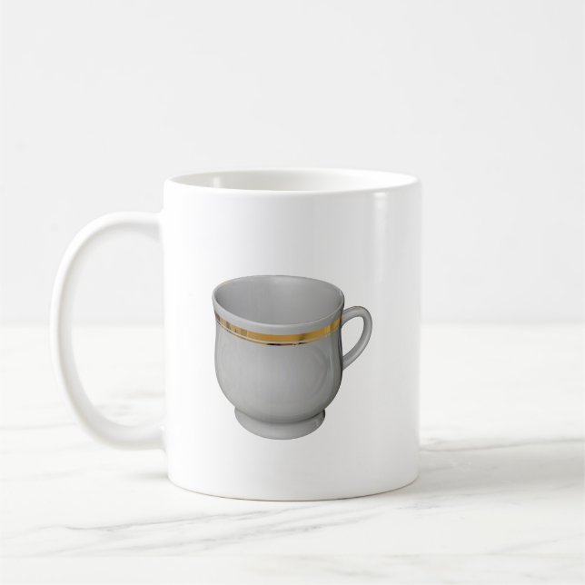 Cup of Coffee Tableware Illustration (Left)
