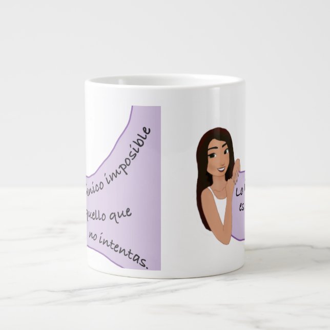 cup of coffee with inspiring phrases (Front)
