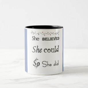 Cup of Confidence Coffee Mug Tea
