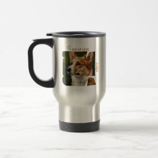 Cup of Love Dog Lover 15oz Travelers Mug