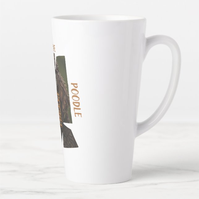 Cup of Love Dog Lover 17oz Large Latte Mug (Right)