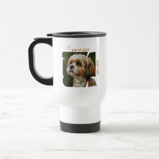 Cup of Love Dog Lover Traveller Mug