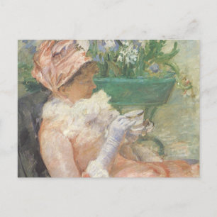 Cup of Tea by Mary Cassatt, Vintage Impressionism Postcard