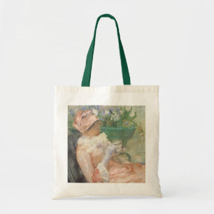 Cup of Tea by Mary Cassatt, Vintage Impressionism Tote Bag