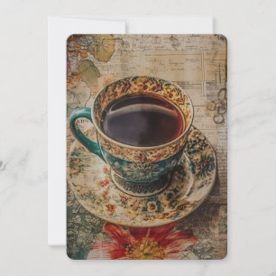 Cup of Tea Holiday Card