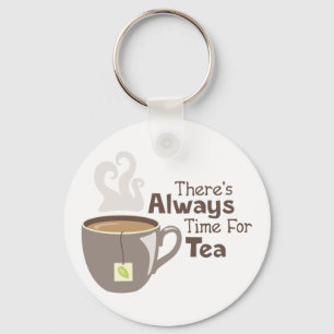 Cup of Tea Key Ring