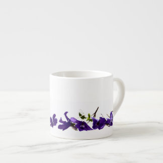 cup of violet coffee