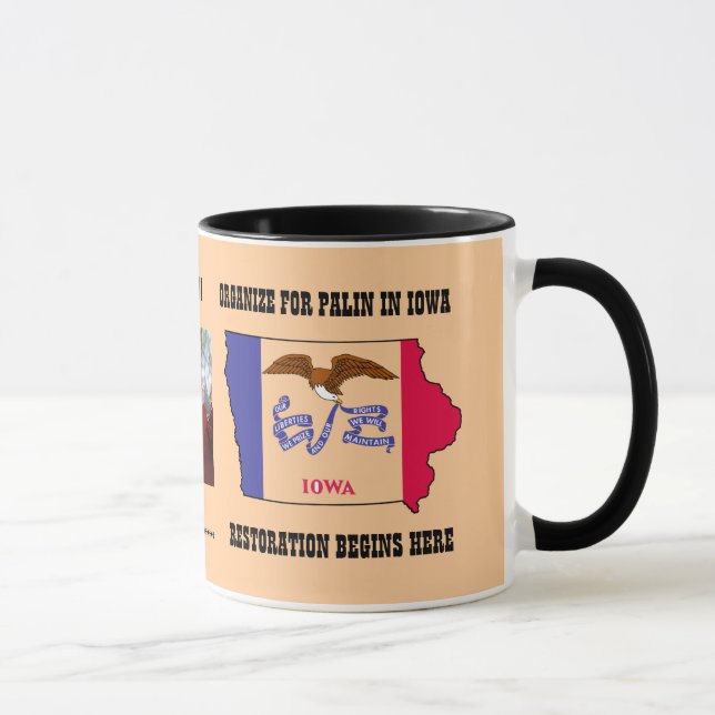 Cup Organise For Palin In Iowa (Right)