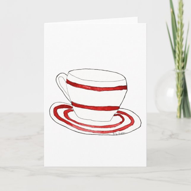 Cup & Saucer Cards (Front)