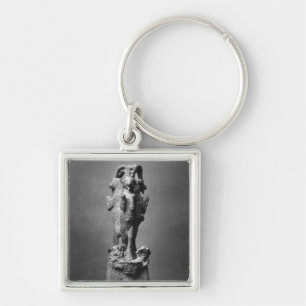 Cup stand made up of three ibexes key ring