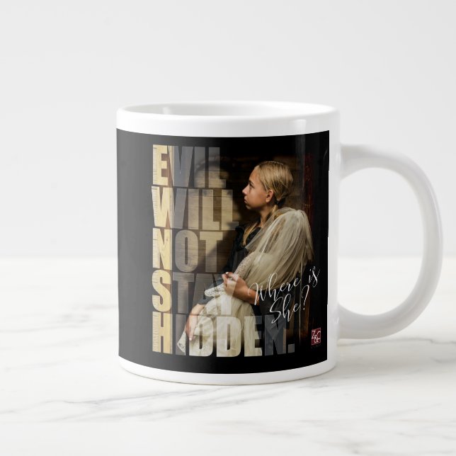 Cup - Where is She? Size: 20oz - Revised (Right)