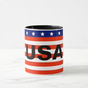 Cup with American flag