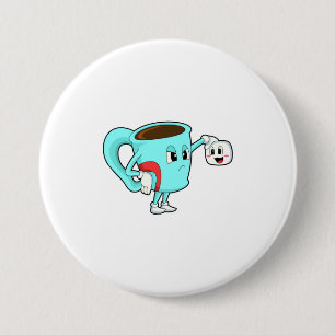 Cup with Coffee.PNG 7.5 Cm Round Badge