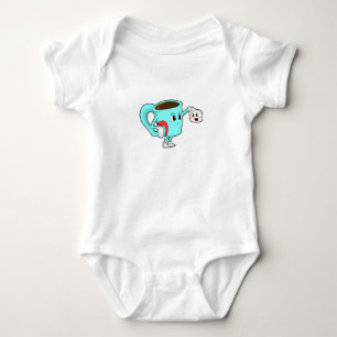 Cup with Coffee.PNG Baby Bodysuit