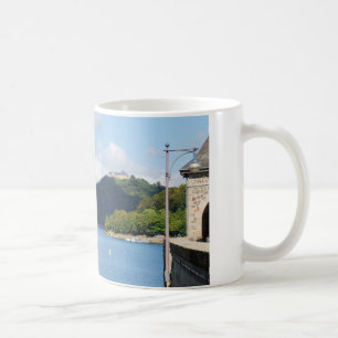 cup with photo of Lake Edersee and castle Waldeck