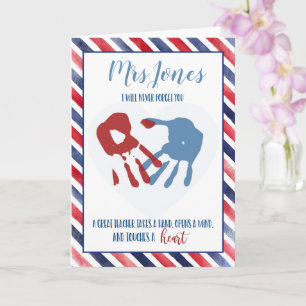 cup you left a handprint on our heart class card