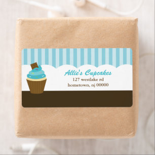 Cupcake Address Labels