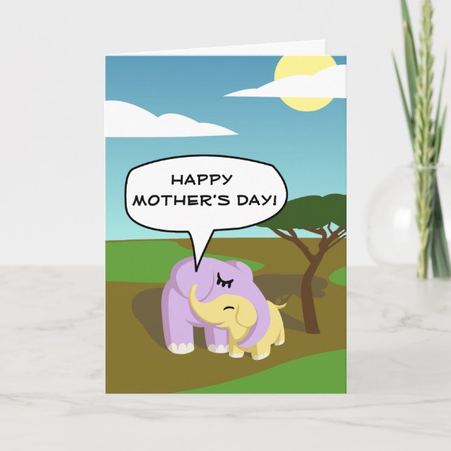 Cupcake and Butters Happy Mother's Day! Card (Front)