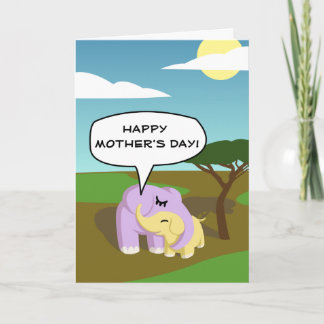 Cupcake and Butters Happy Mother's Day! Card