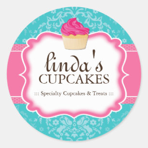 Cupcake and Dessert - Packaging Stickers