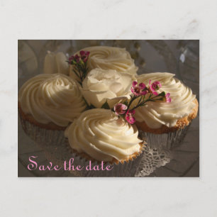 Cupcake Announcement Postcard
