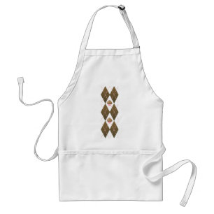 Cupcake Argyle Standard Apron