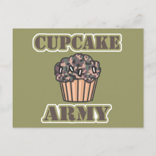 Cupcake Army Postcard