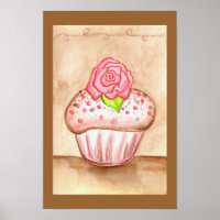Cupcake Art  Poster
